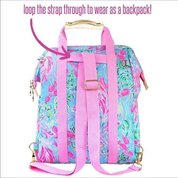 Lilly Pulitzer Insulted Backpack Cooler